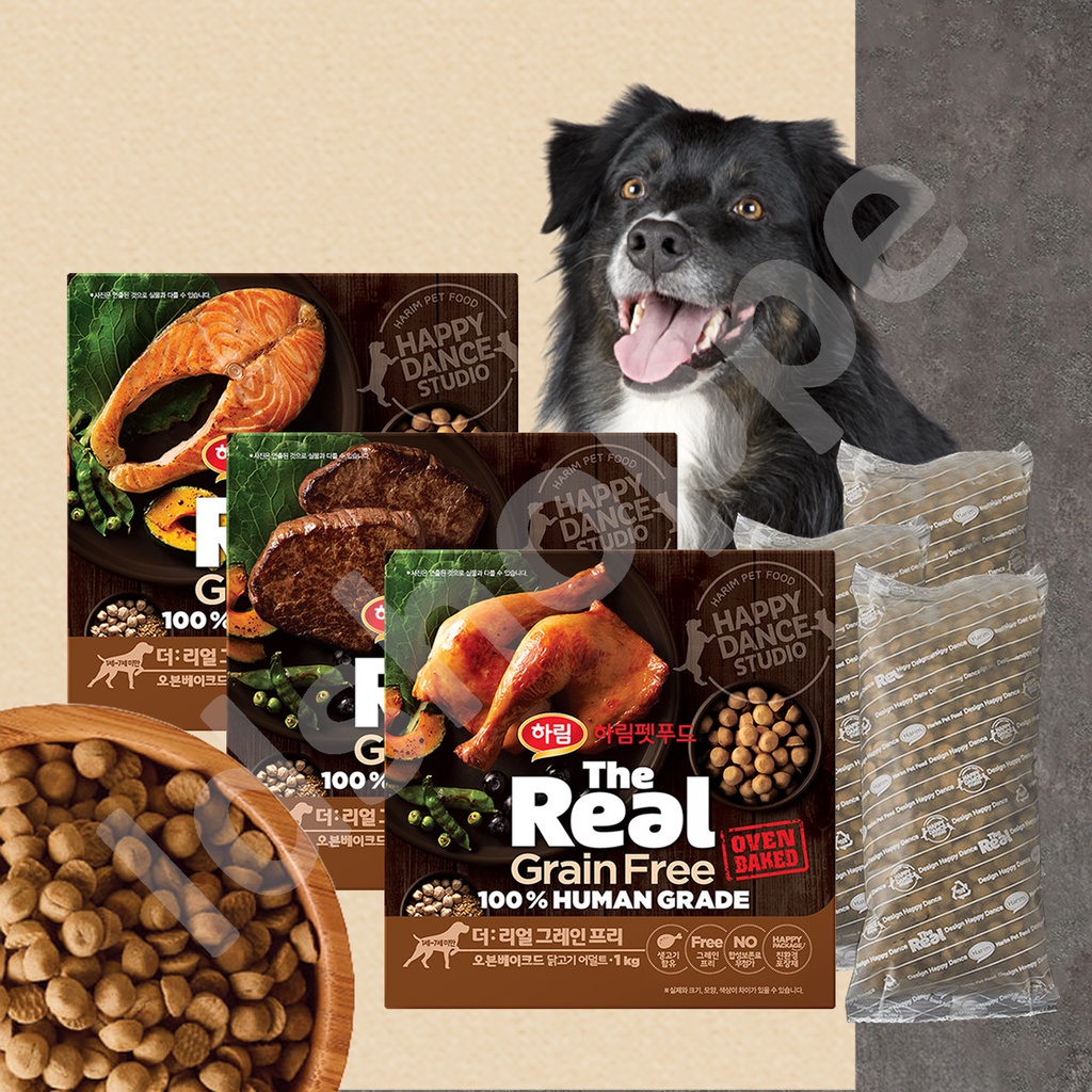 Made in Korea HARIM The Real Korean Pet Food Dog feed Grain Free oven
