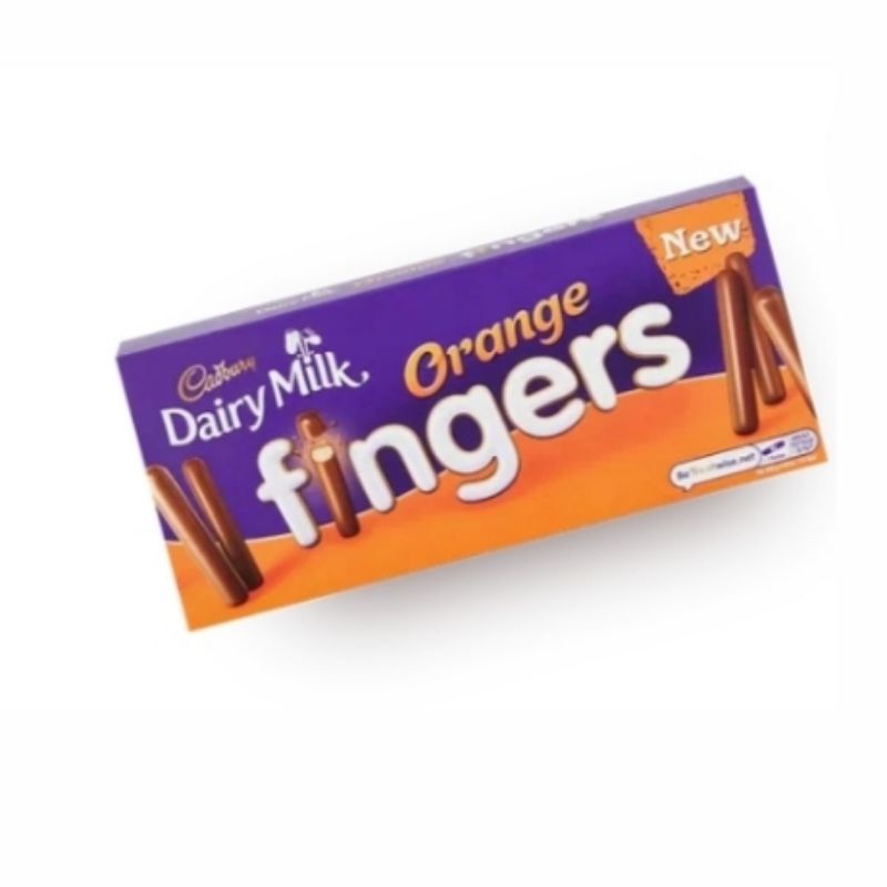 Cadbury Dairy Milk Orange Fingers Milk Chocolate 114g Shopee Philippines
