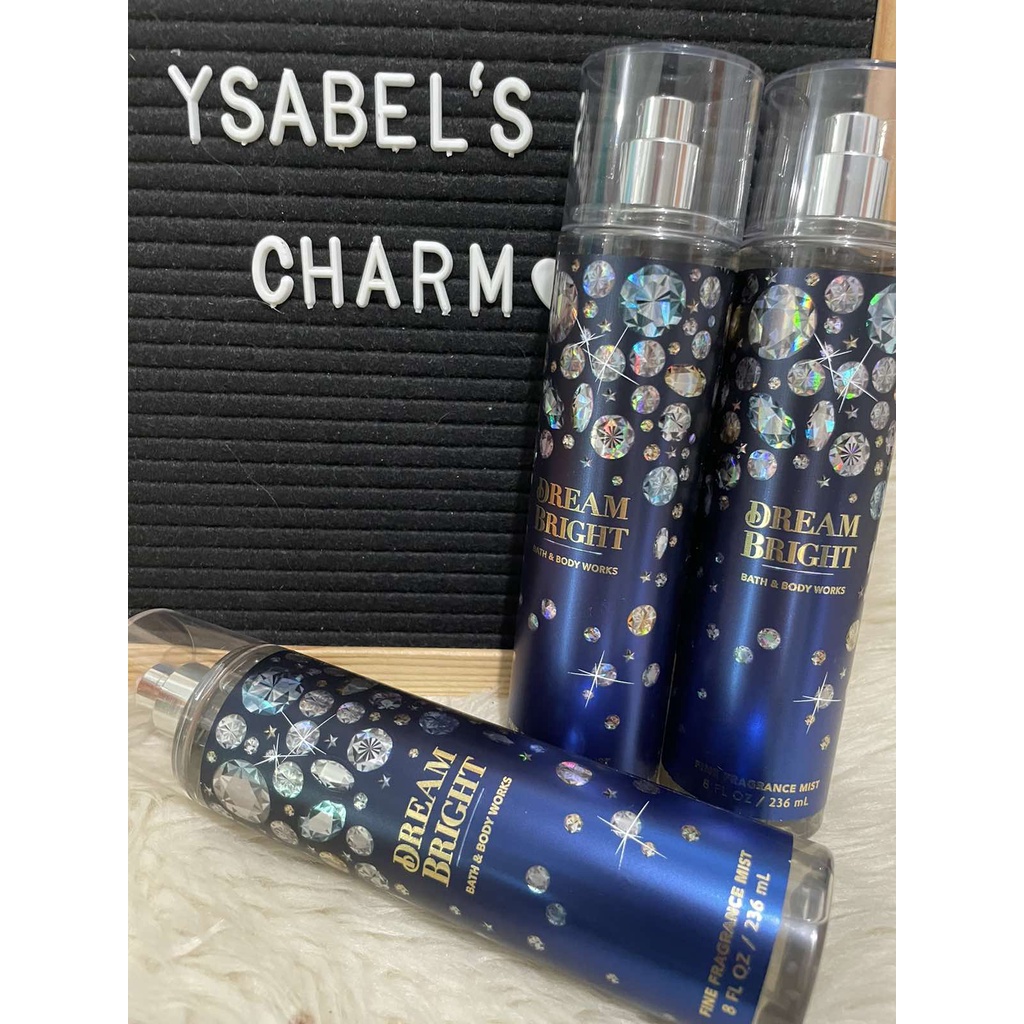 DREAM BRIGHT, Bath & Body Works Fine Fragrance Mist | 236 ML | Shopee ...