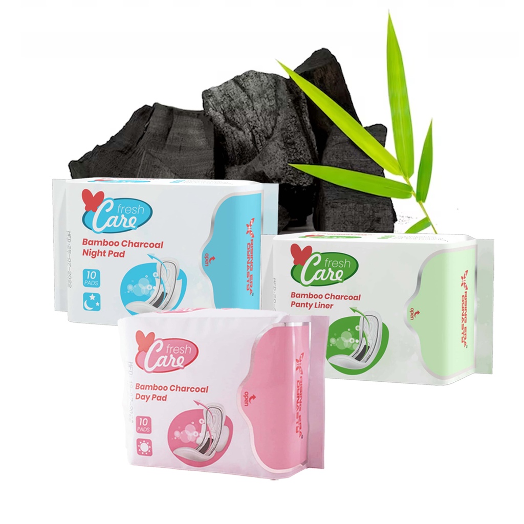 Bamboo Charcoal Sanitary Napkin with Negative Ion Shopee Philippines