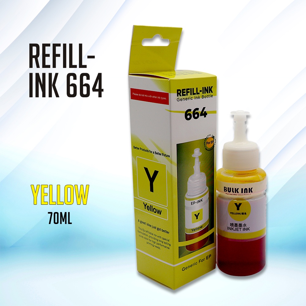 Ep Refill 664 Ink For Printer L120 L360 L310 L130 L210 L220 L355 L358 70ml Dye Shopee Philippines 1384