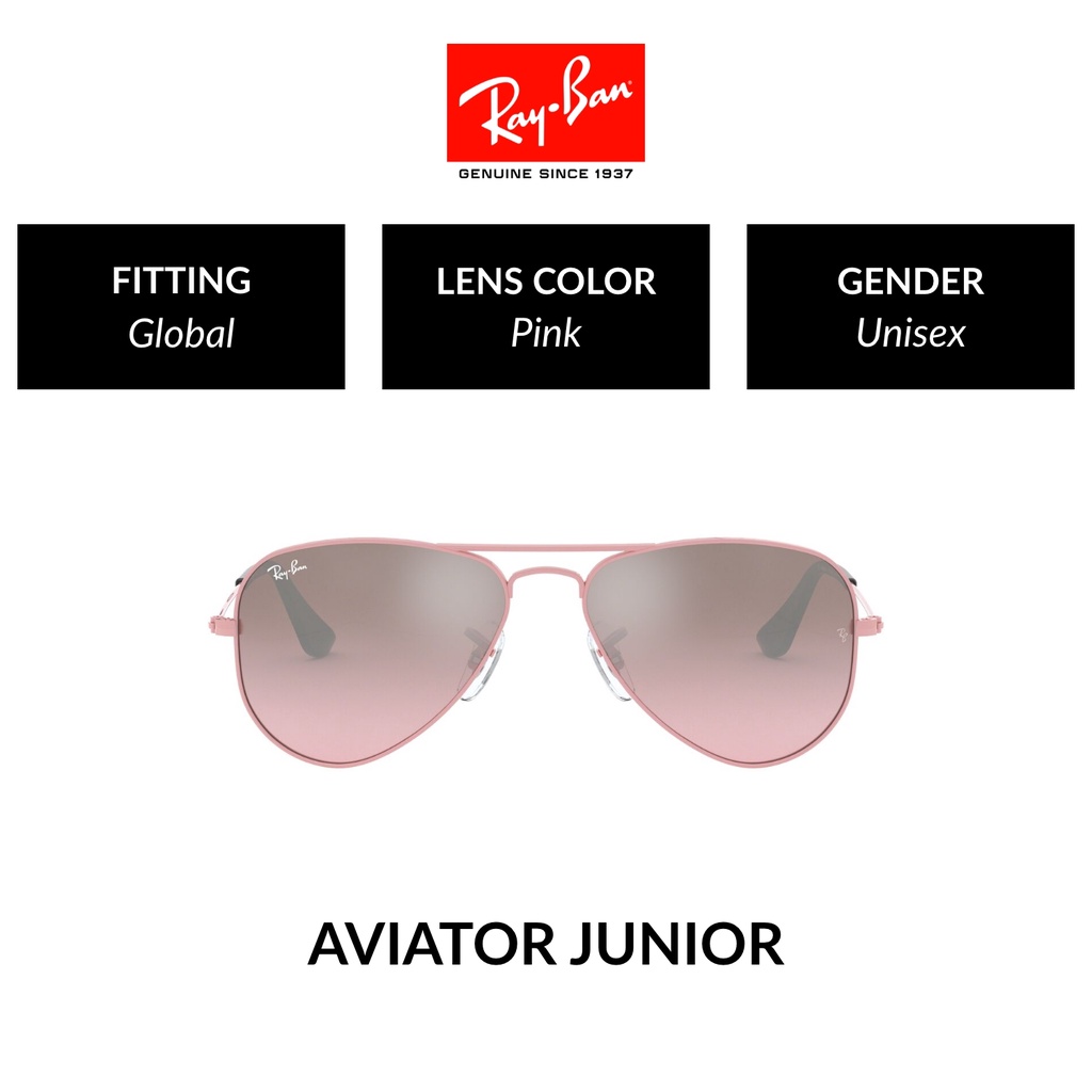 Ray Ban Kids Aviator RJ9506S 211 7E Sunglasses Shopee Philippines