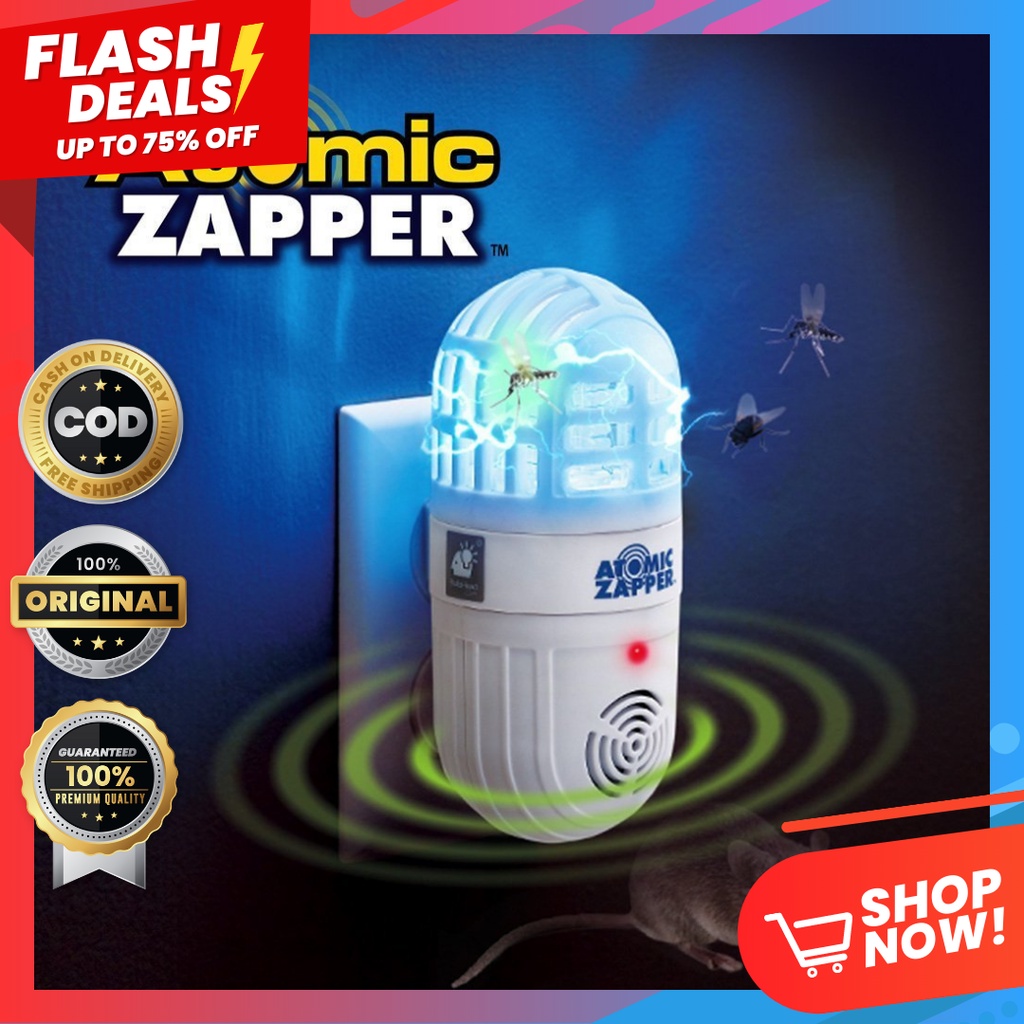 Original Effective Atomic Zapper Mosquito Killer New Ultrasonic Insect ...