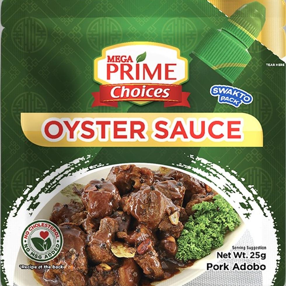 Mega Prime Choices Oyster Sauce Sachet 25g x 12s Shopee Philippines