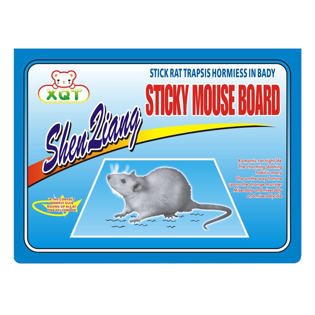 Mouse Sticky Mice Rodent Glue Board Bait Trap | Shopee Philippines
