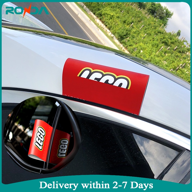 Creative Car Sticker Wash Label Trunk Door Tailgate DIY Decorative ...