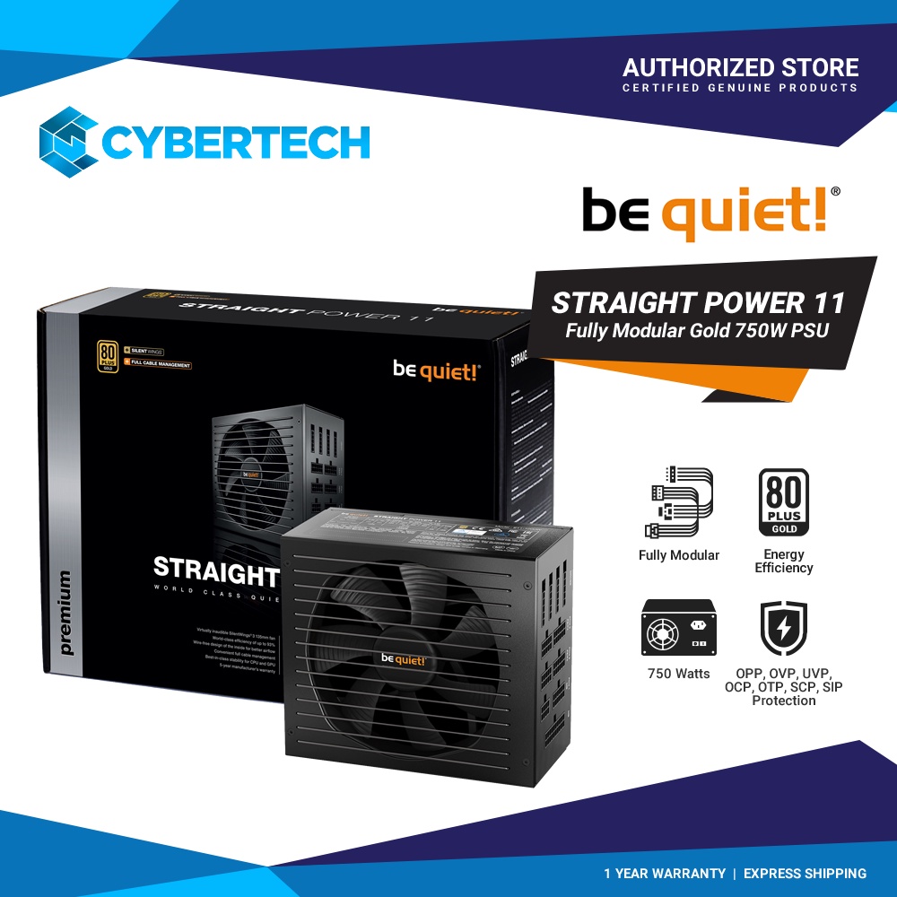Be Quiet! Straight Power 11 750W Supply Unit BN619 | Shopee Philippines