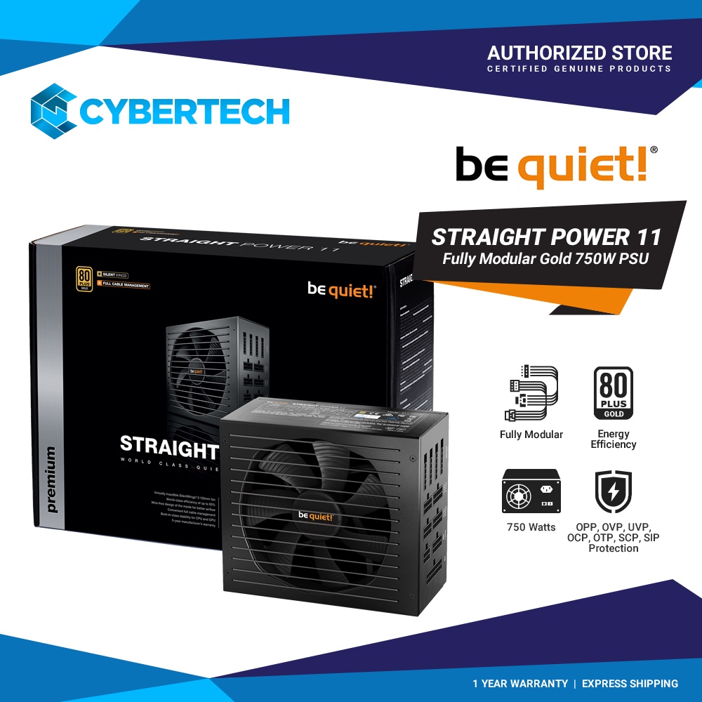 Be Quiet! Straight Power 11 750W Supply Unit BN619