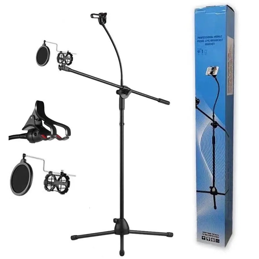 K12 K11 Microphone Stand PRO 360° Rotating Portable Long Stand For ...