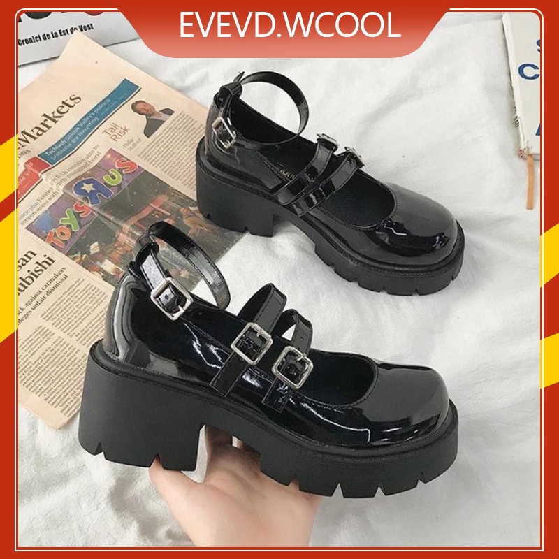 Classic Fashion Lolita&Mary Jane Shoes Thick Soled Shoes For Women