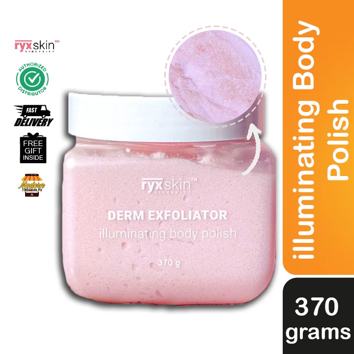 WITH FREEBIES: RYX Derm Exfoliator Illuminating Body Polish 370G ...