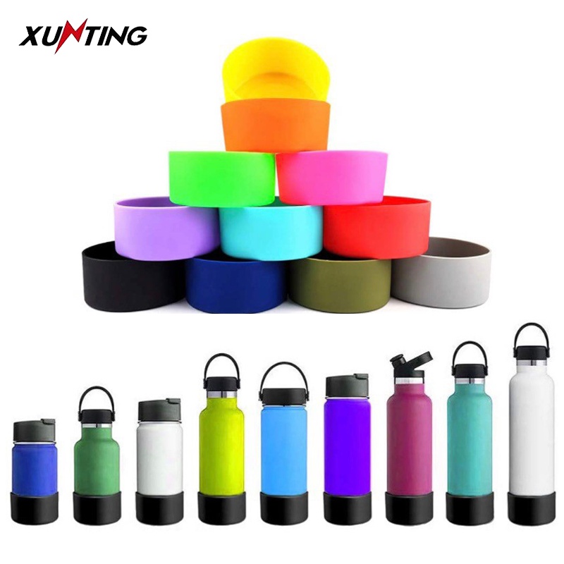 Silicone Protective Anti-Slip Sleeve Bottle Aquaflask Bottle Cover ...