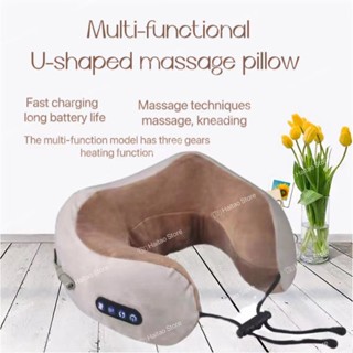 Onboard multi functions outlet massage pillow