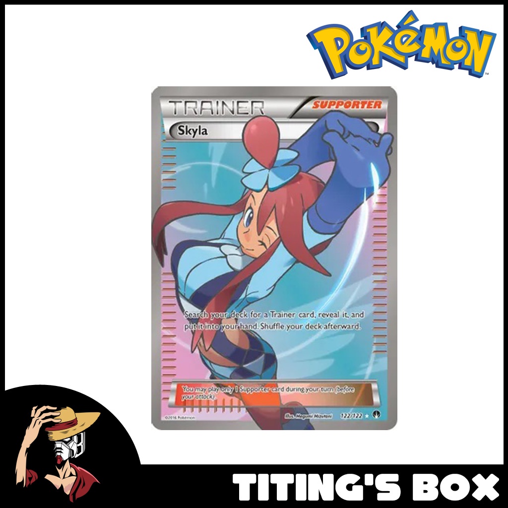 pokemon team card Skyla 166/192 x2 - RCL main image 0