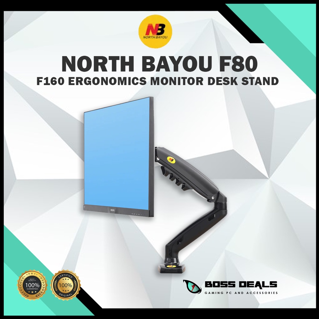 NORTH BAYOU F80 F160 ERGONOMICS MONITOR DESK STAND | Shopee Philippines