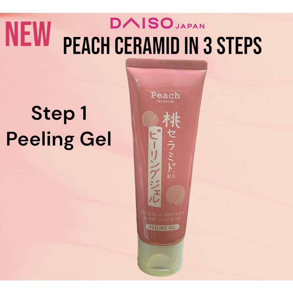 Daiso Face Peeling Gel (50g)/Peach Ceramid Daiso Japan Shopee Philippines