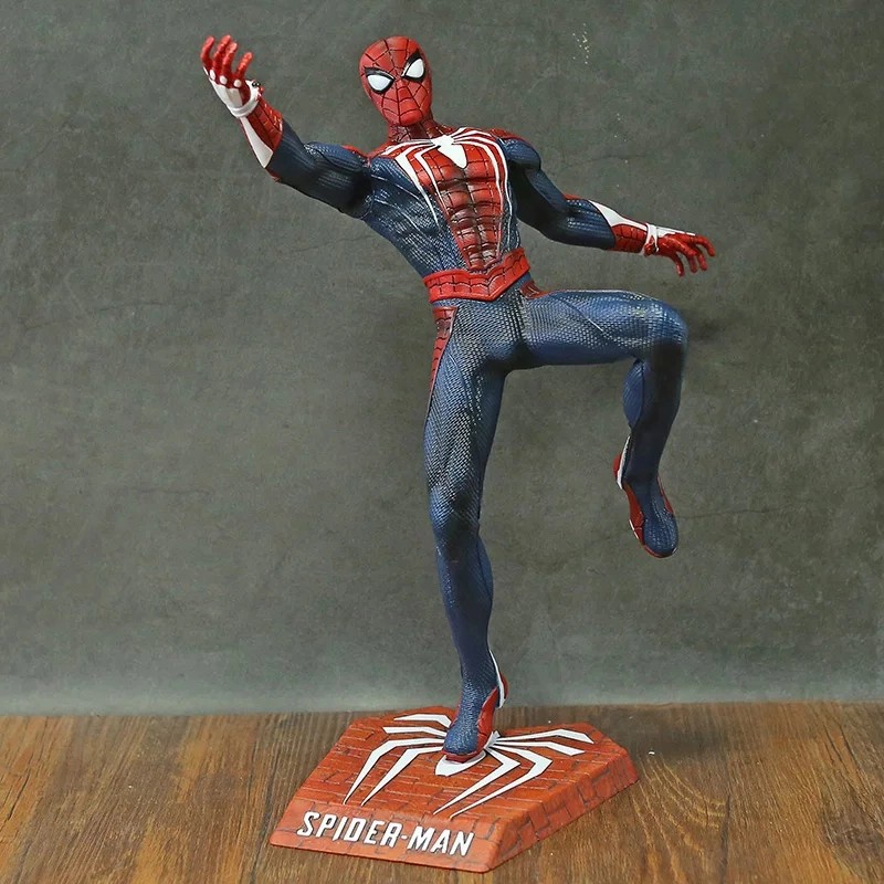 Marvel Spiderman Spider Man Spiderverse Playstation PS4 Statue Figure