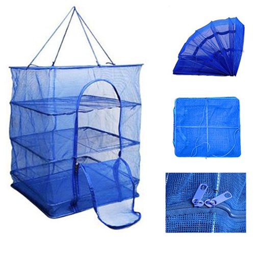 3Layer Drying Fish Net Drying Rack Hanging Anti-fly Cage for Vegetable ...