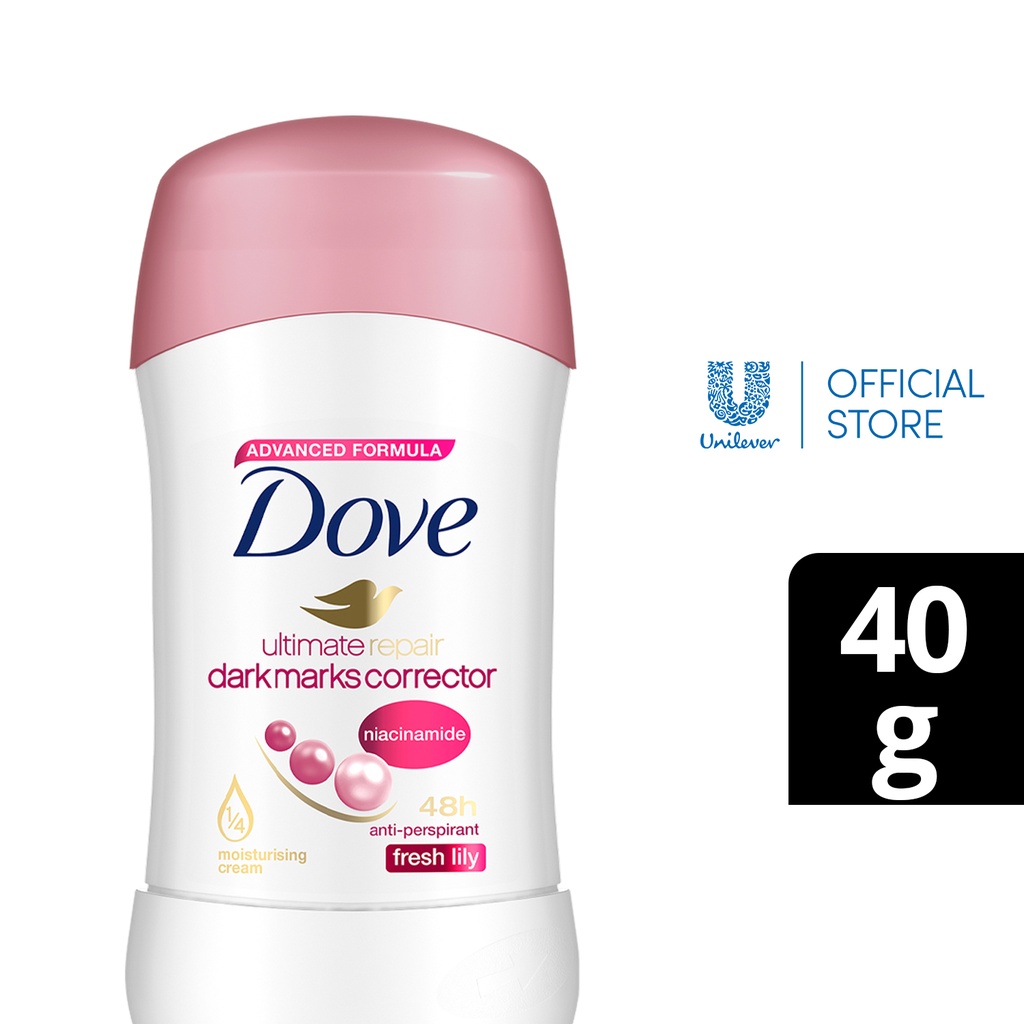 Dove Ultimate Repair Deodorant Stick Fresh Lily 40g Shopee Philippines