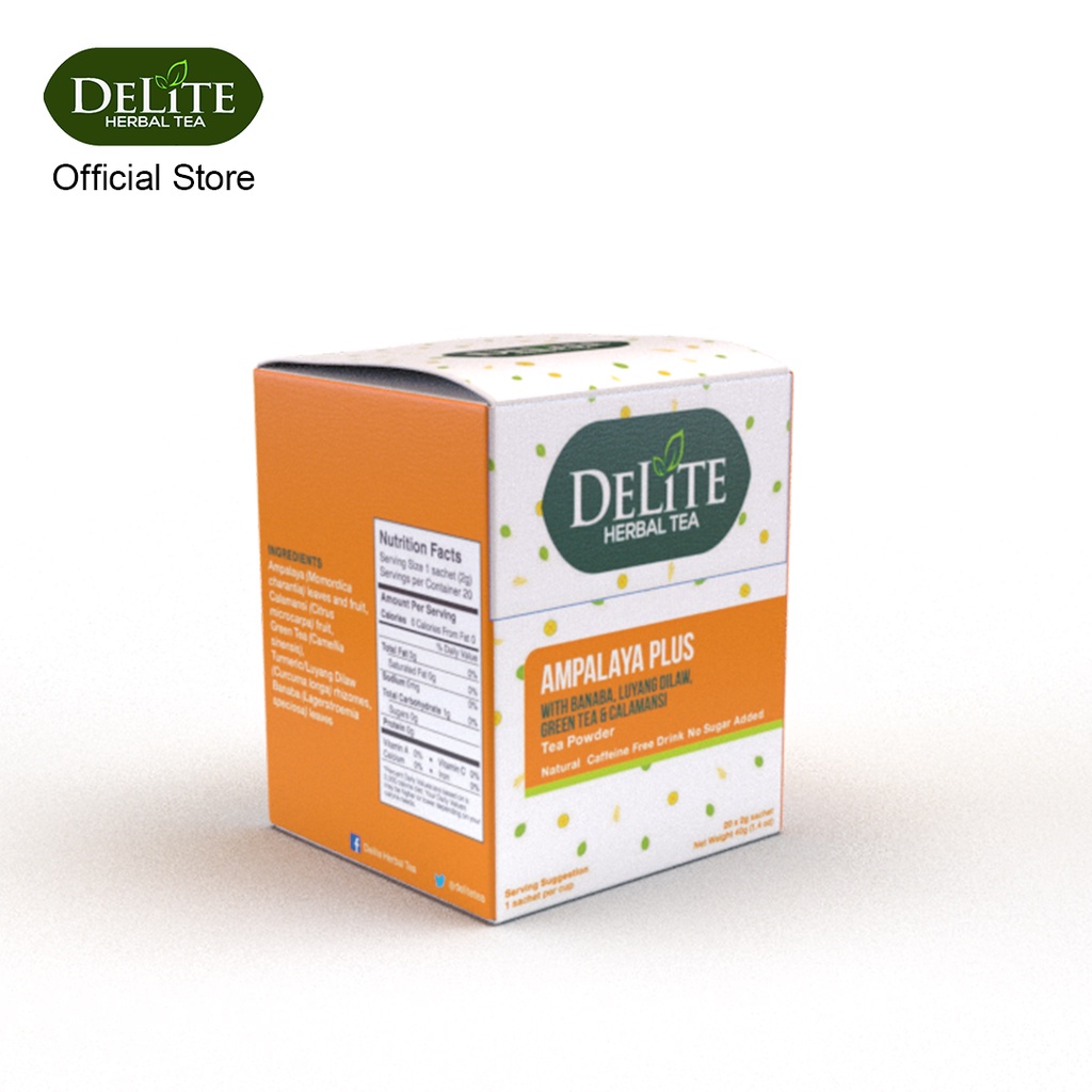 Go Natural Delite Herbal Tea Ampalaya Plus | Shopee Philippines