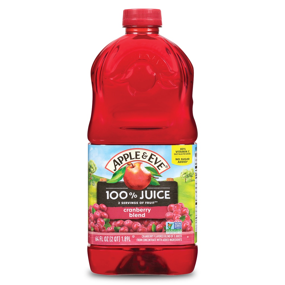 Apple & Eve 100% Cranberry Juice 64oz /1.89L | Shopee Philippines