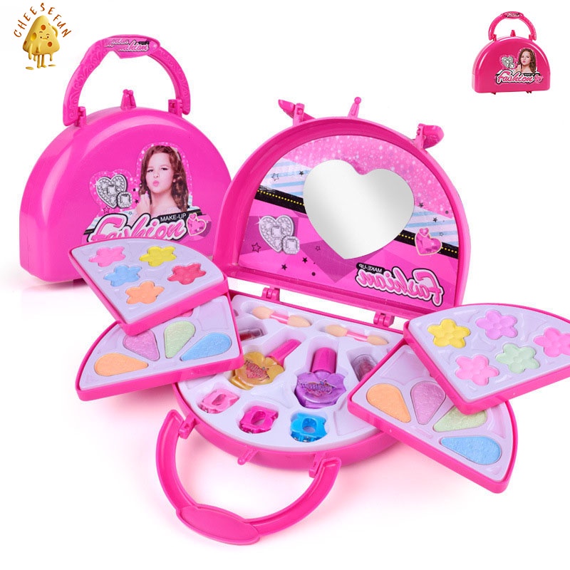 CHEESEFUN Kids Makeup Toys Kids Handbags Girls Makeup Toys Nontoxic