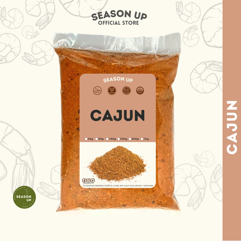 SeasonUp Cajun Seasoning Powder (100grams) Shopee Philippines