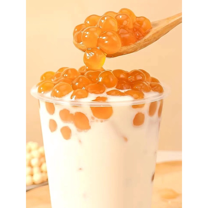 Golden Pearl Tapioca Pearl for Milk Tea Sinker Fruit Tea Baking Golden ...