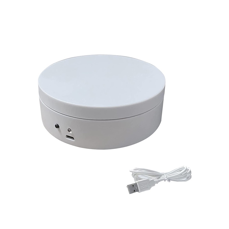 Pxel AA-TT2 Mini Electric 360 Degree Rotating Motorized Turntable Stand ...