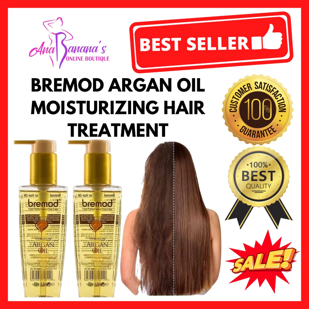 BREMOD ARGAN OIL MOISTURIZING HAIR TREATMENT | Shopee Philippines