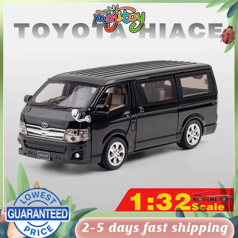 1:32 Toyota Hiace Diecast Car Model Alloy Kids Toy Car With Pull Back ...