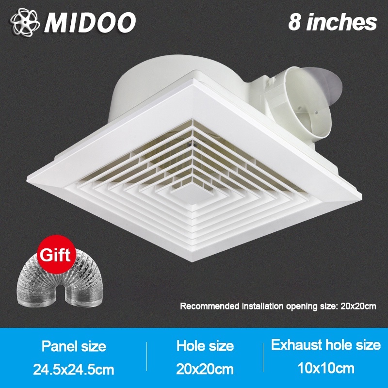Ceiling exhaust fans 8" 10" 12" ventilation fan duct exhaust fan home