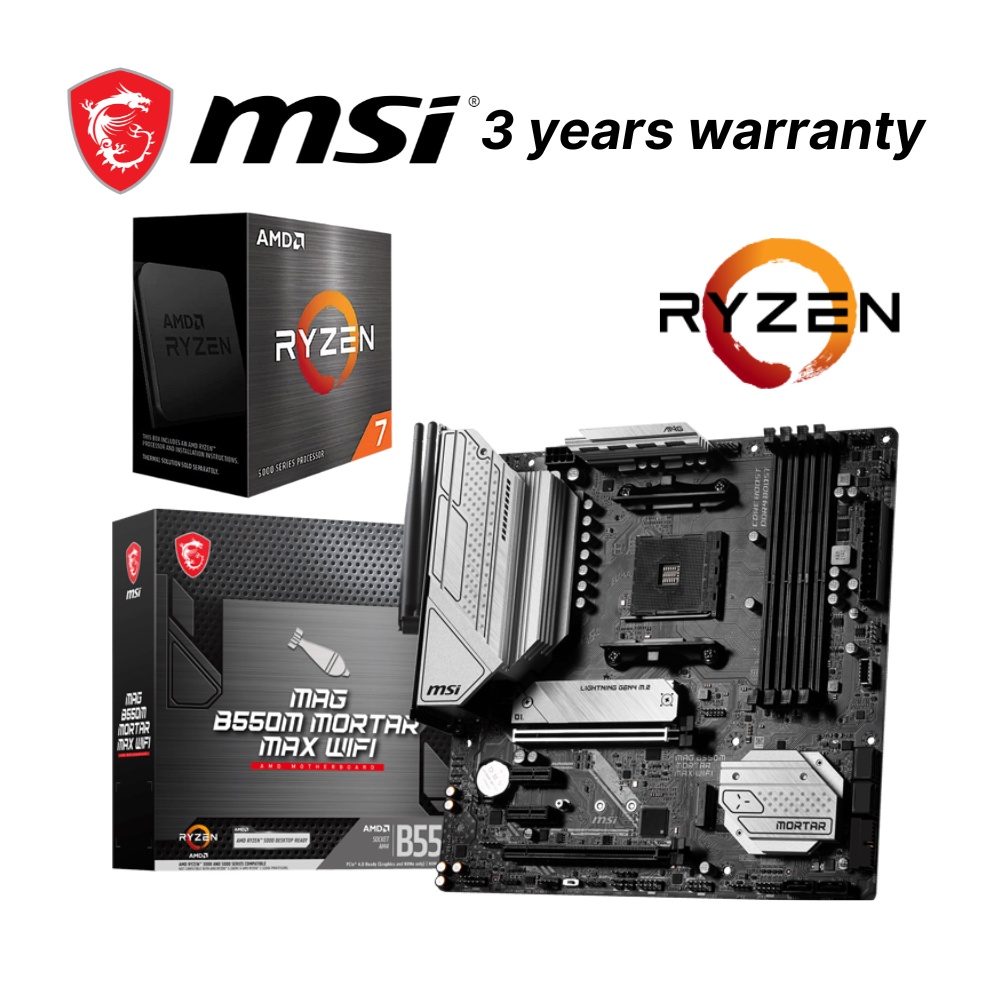 AMD Ryzen 7 5800X / Gigabyte B550 Gaming X V2 motherboard bundle