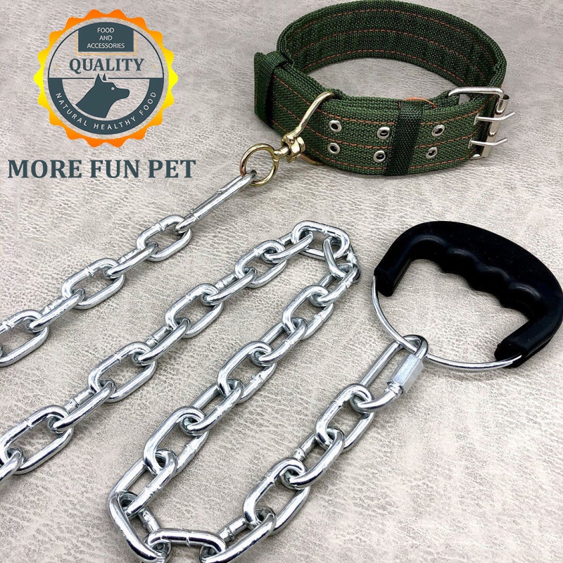 Stainless Steel Dog Chain & Collars dog leash big dog chain dog collar