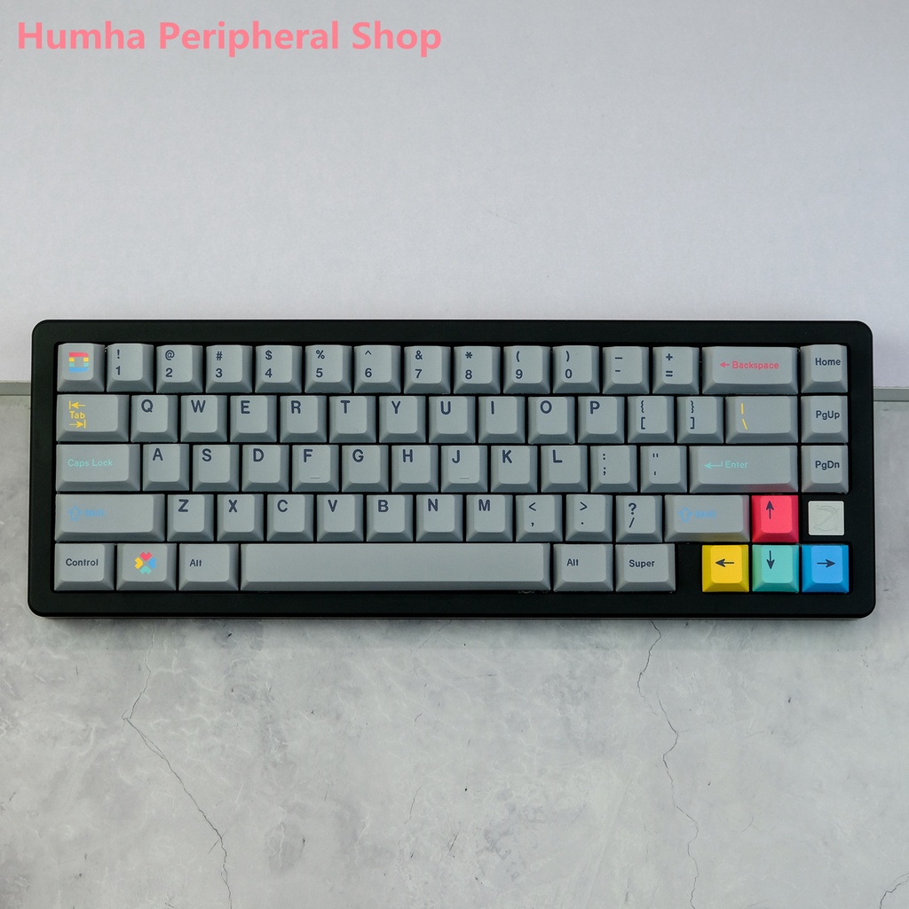 Humha Dualshot R2 keycap PBT material Dye-Sublimation Cherry profile ...