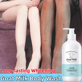 800ML Goat Milk Body Wash Long-Term Whitening Nicotinamide