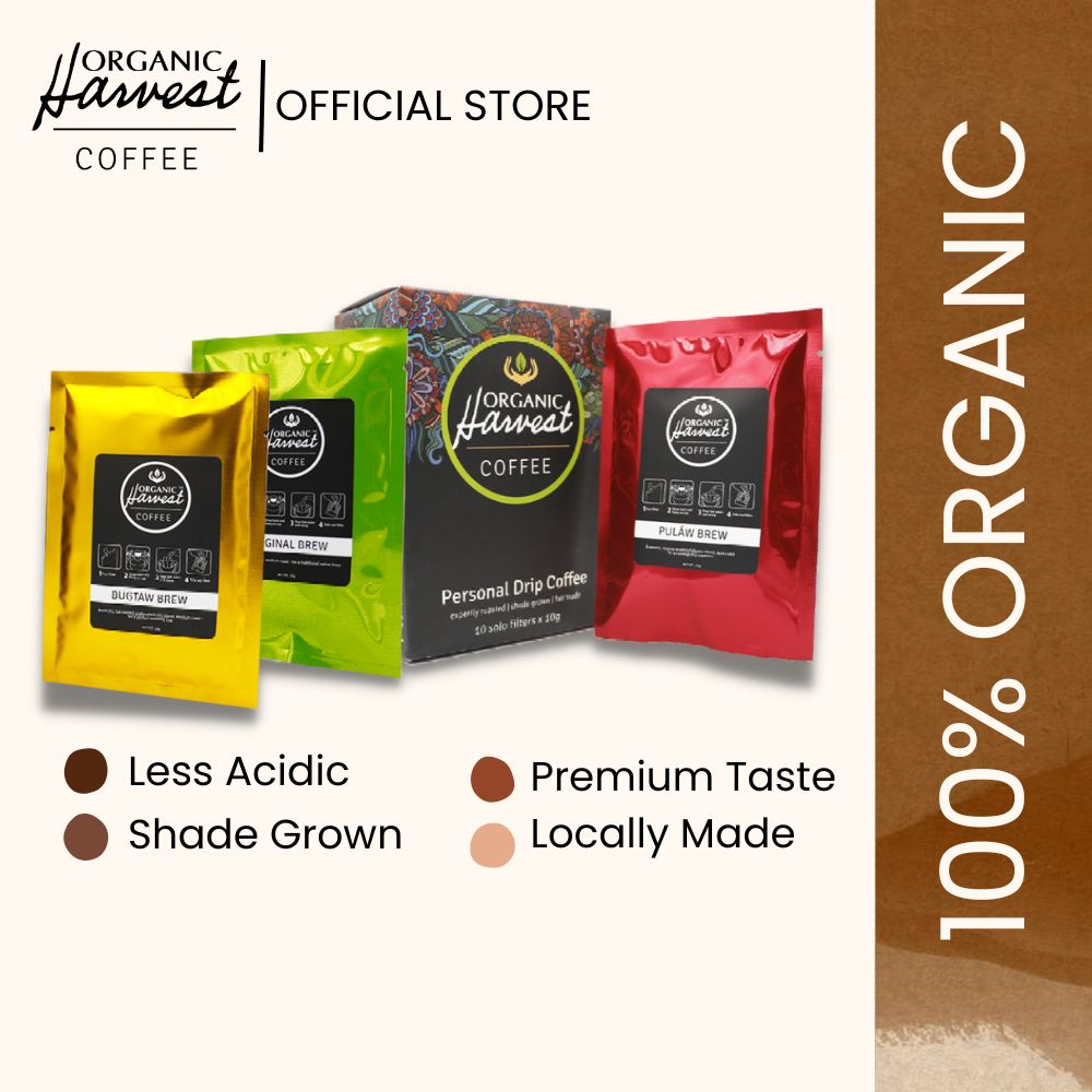 Organic Harvest Coffee Assorted Drip Coffee(10gx10s) Shopee Philippines