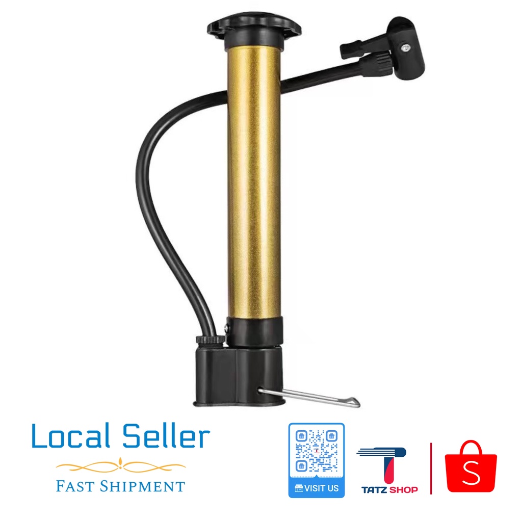 Bicycle Pump Bike Pump Mini Portable Air Inflator Shopee Philippines