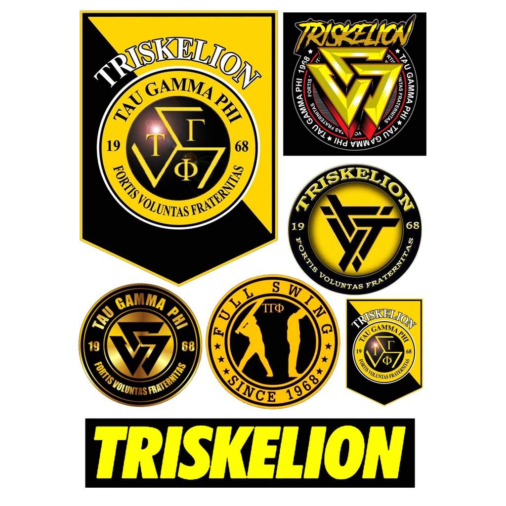 TAU GAMMA PHI MOTORCYCLE STICKERS | Shopee Philippines