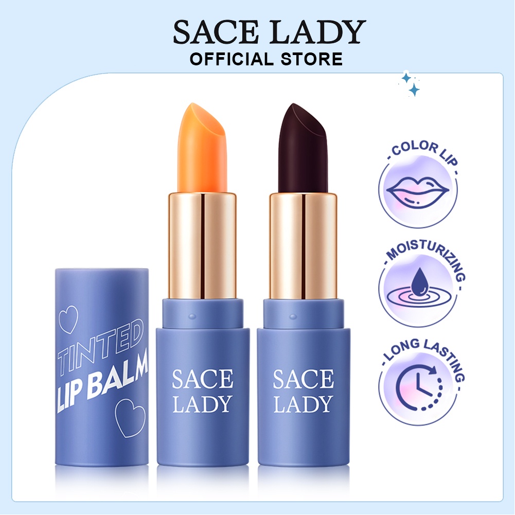 SACE LADY Tinted Lip Theraphy Magic Lip Balm Lasting Waterproof Lip