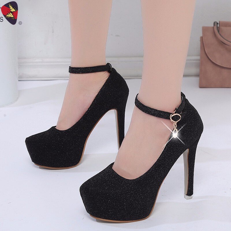 katerina fashion high heel shoes#AB-79 | Shopee Philippines