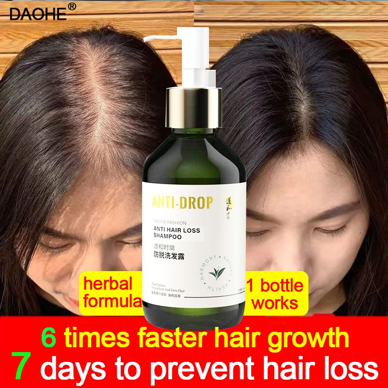 Ginger Hair Shampoo Fast Regrowth Hair Thick AntiHair Loss Anti