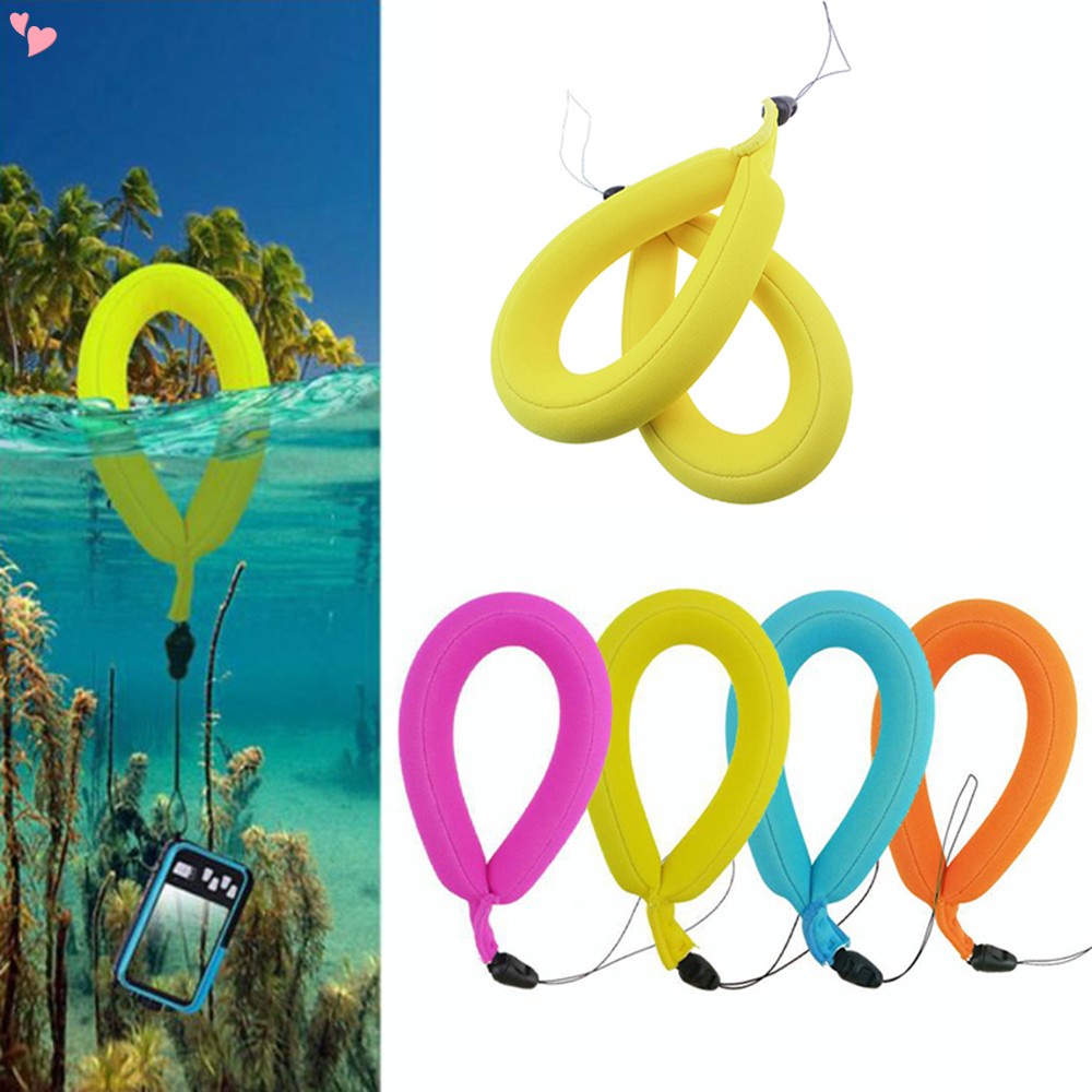 Waterproof Camera Float, Universal Foam Floating Wrist Strap For GoPro