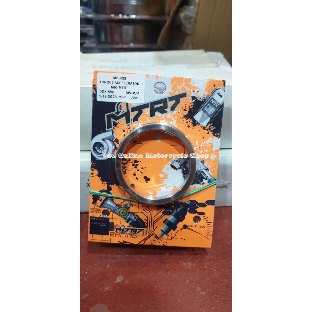 MTRT Torque Accelerator for Mio Sporty/Soulty/Fino Carb/Nouvo | Shopee ...