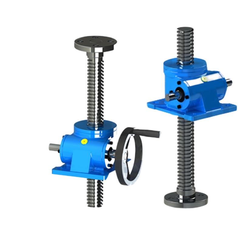 ♟SWL spiral turbine screw lift small handoperated worm gear lift
