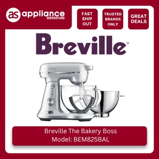 Breville Bakery Boss, Stand Mixer for Baking with Built-in Timer, Heavy  Duty Mixer