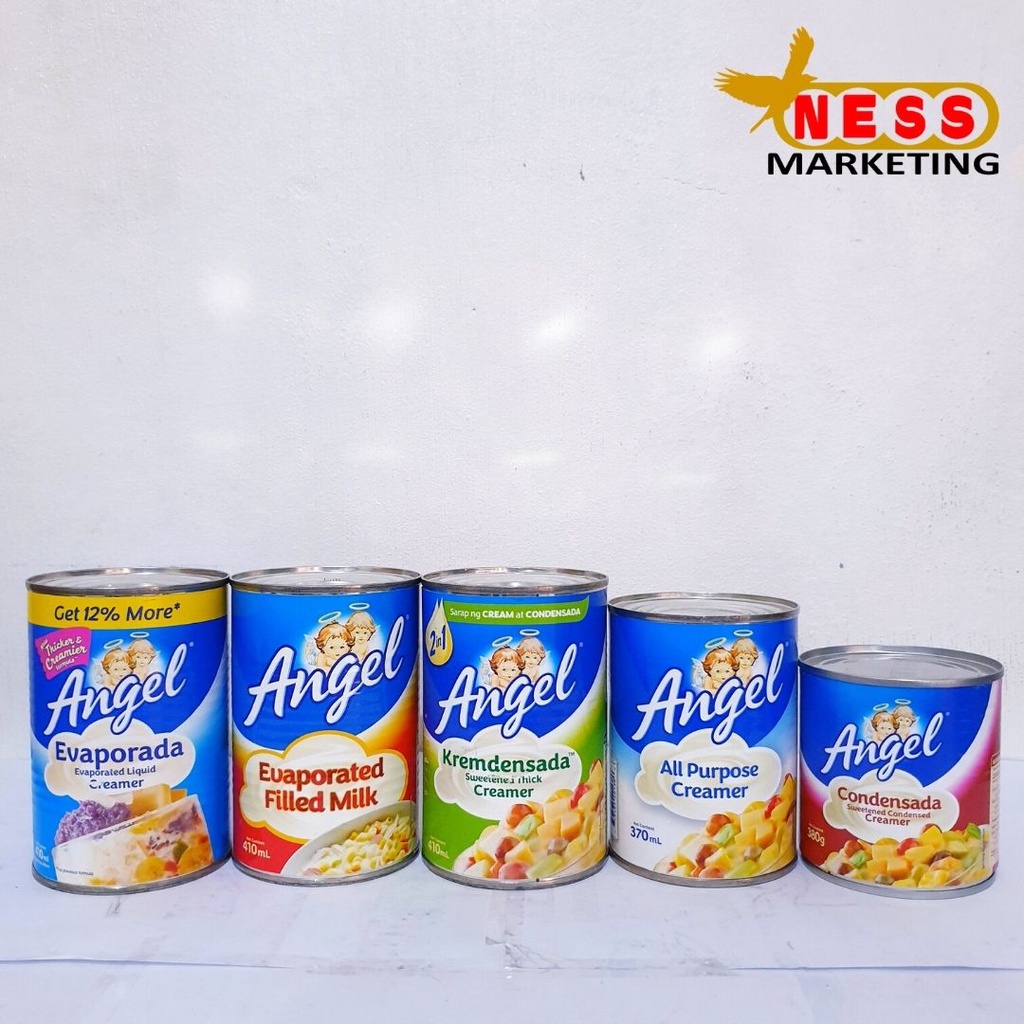 Angel Evaporada, Kremdensada, All purpose and Condensada Shopee