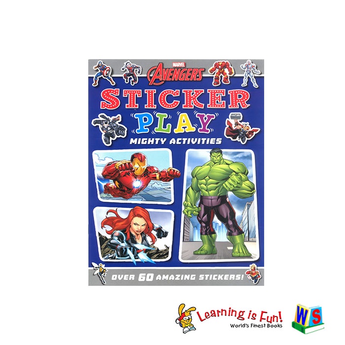 MARVEL STICKER PLAY-AVENGERS MIGHTY ACTIVITIES | Shopee Philippines