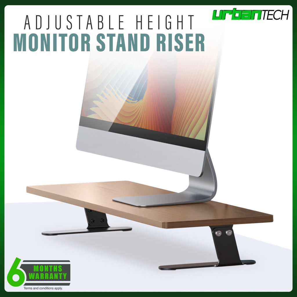 Ergonomic Monitor Stand Riser Adjustable Height Computer Monitor