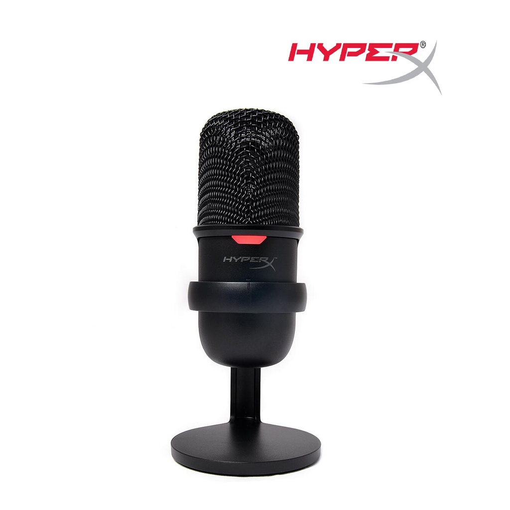 Kingston HyperX SoloCast - Gaming USB Microphone (Black) | Shopee ...